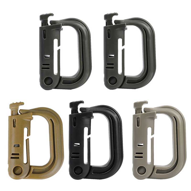 Keychain Multi Tool - Grimloc – mousqueton Molle D, anneau