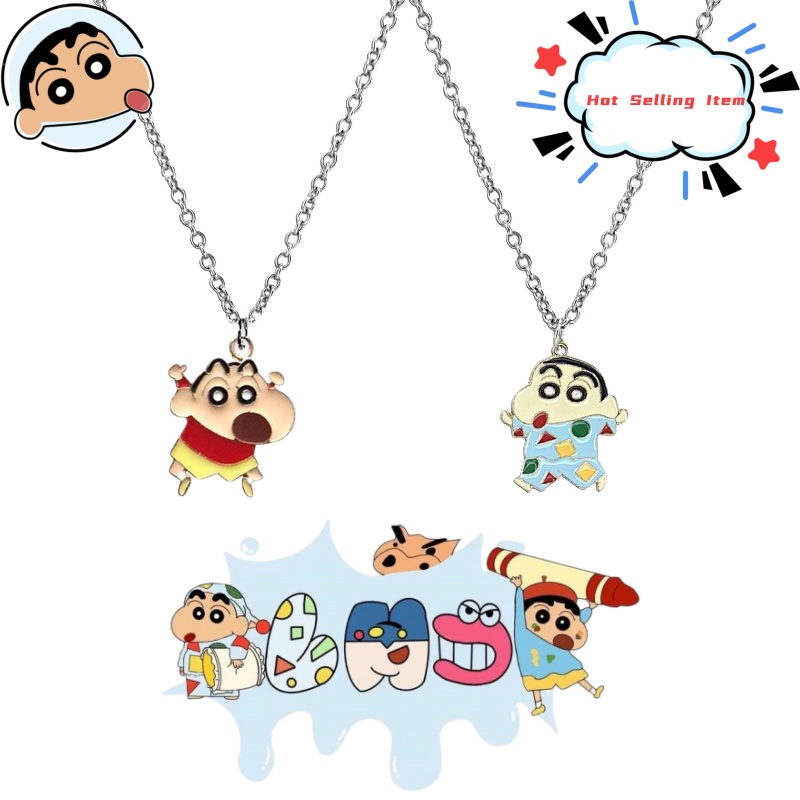 Men Accessories Style - Collier de dessin animé Crayon Shin-chan,