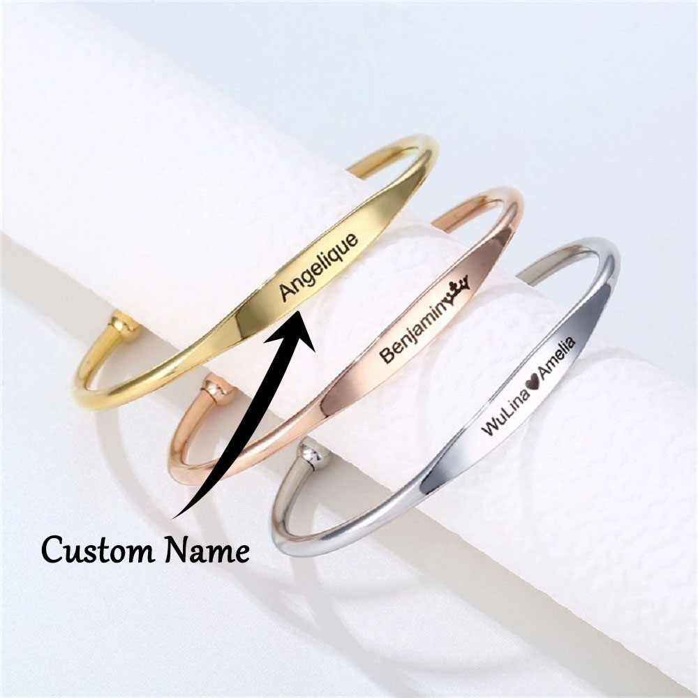 Men'S Accessories Office - Bracelet en acier inoxydable personnalisé pour