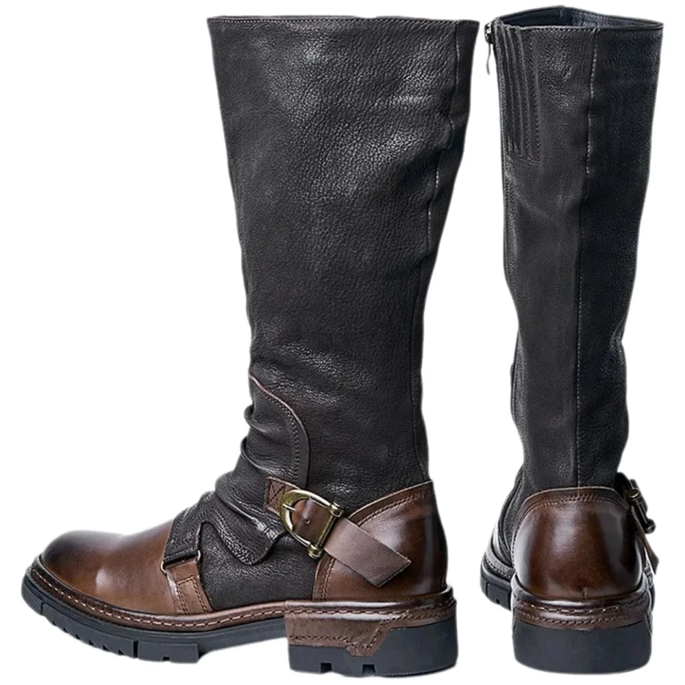 Men Accessories Style - Chaussures médiévales rétro en cuir PU