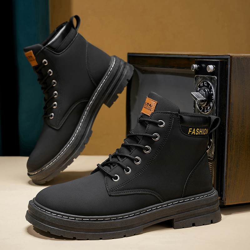 Men Accessories Style - 2025 Nouvelles bottes classiques mi-coupées pour