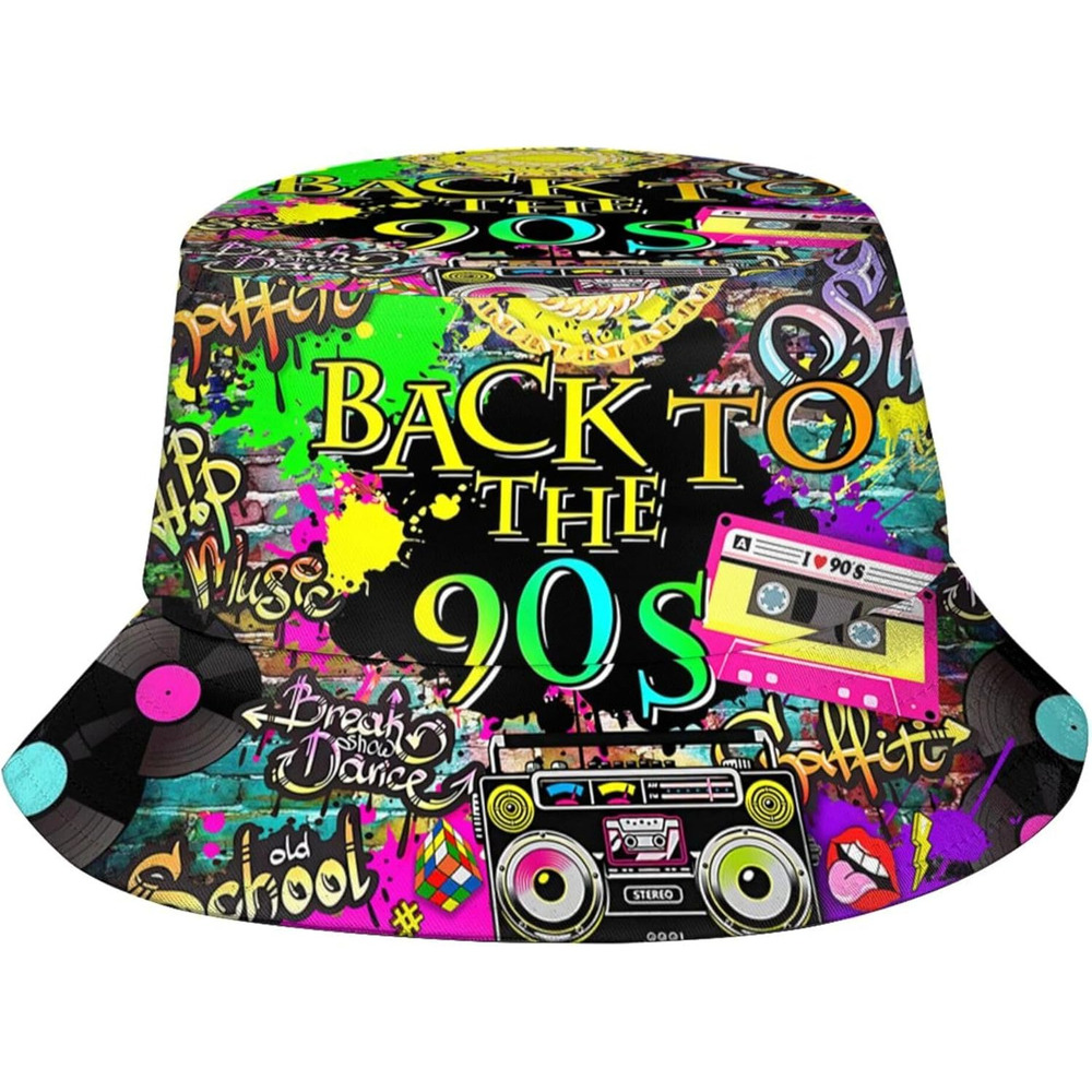 Men'S Accessories In The 90S - Chapeau Bob Rétro Mode Années 80