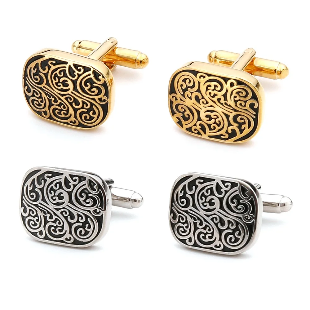 Men'S Accessories Office - Boutons de manchette en or de
