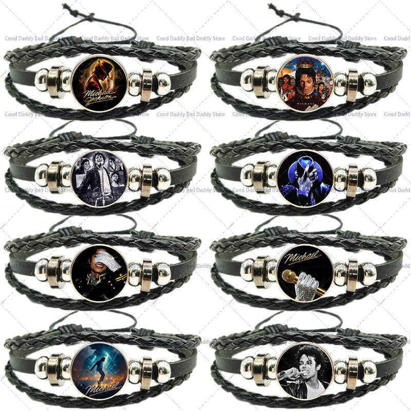 Men Accessories Jewelry - Bracelet tressé Michael Jackson pour hommes