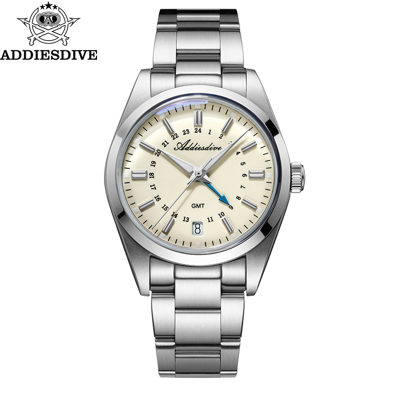 Men Accessories Jewelry - ADDIESDIVE marque chaude 36mm luxe GMT