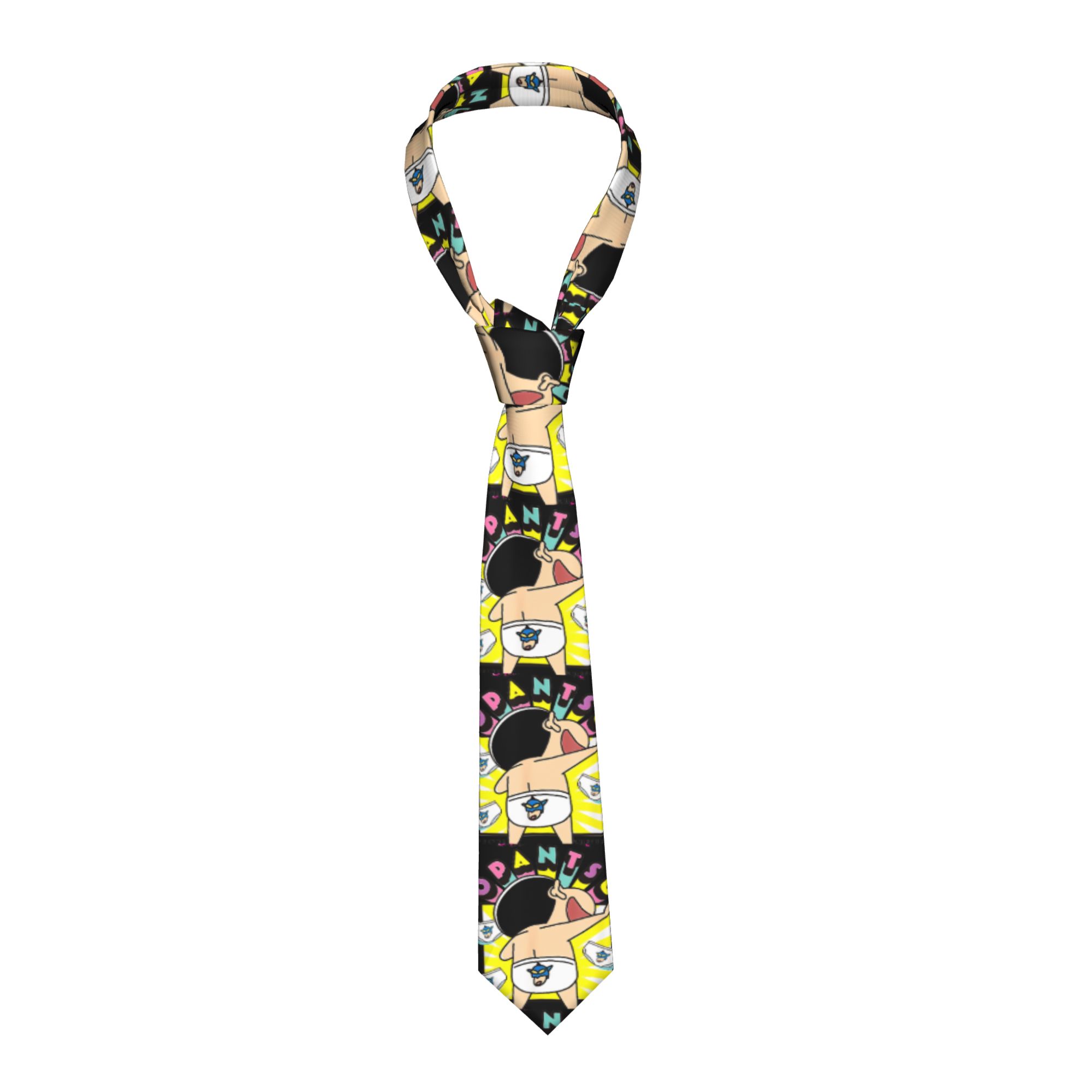 Men'S Accessories In The 90S - Cravate Shinchan Cartoon années 90 pour