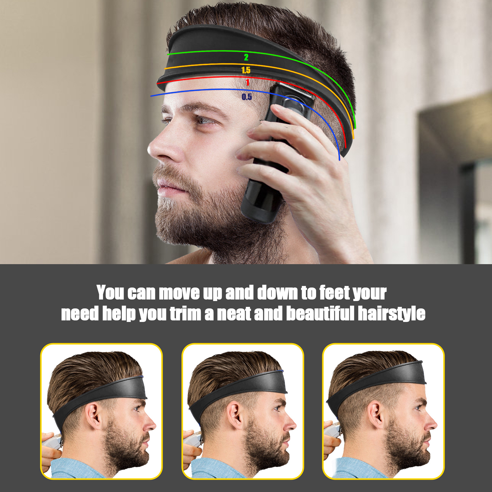 Men Accessories Guide - Règle de coupe de cheveux pour