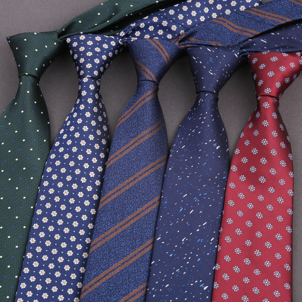 Men'S Accessories Office - Cravate Gravatas mode Jacquard tissé 8