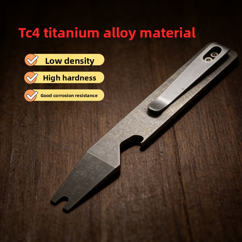 Outil multifonction en titane, - Keychain Multi Tool avis et prix