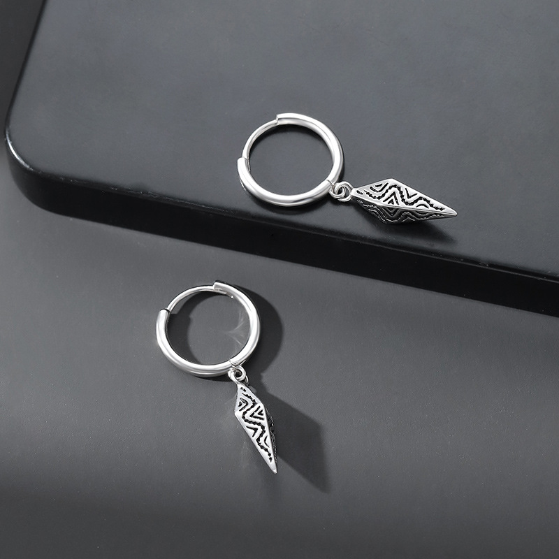 Boucles d'oreilles en argent S - Men'S Accessories Drop Shipping avis et prix