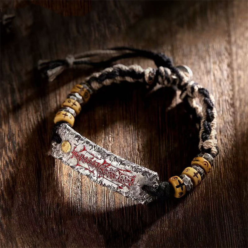 Bracelet en corde tressée de s - Men Accessories Ethnic avis et prix