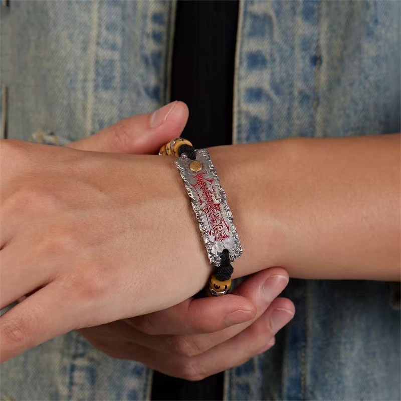 Bracelet en corde tressée de s - Men Accessories Ethnic avis et prix