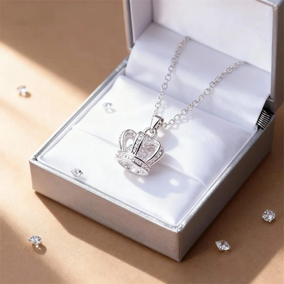 Collier couronne exquis en arg - Men'S Accessories Office avis et prix