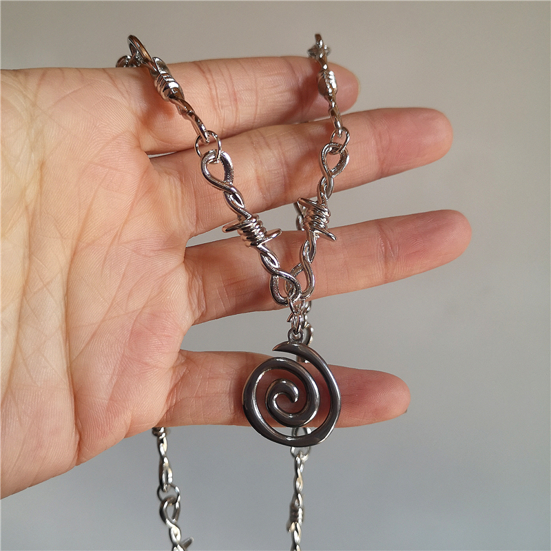 Punk Spiral Vortex Pendentif F - Men'S Accessories In The 90S avis et prix