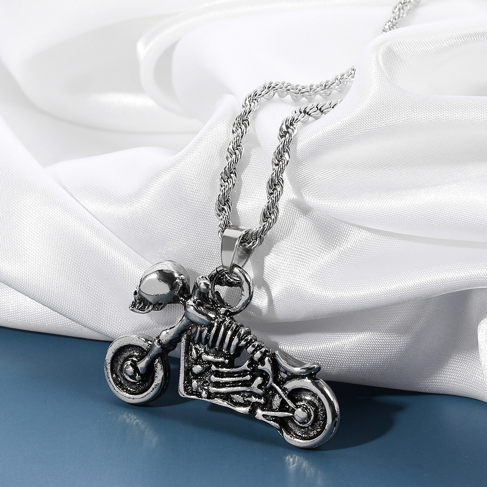 Collier Rétro Hip Hop Squelett - Men Accessories Style avis et prix