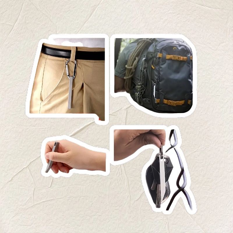 Porte-clés pied de biche robus - Keychain Multi Tool avis et prix