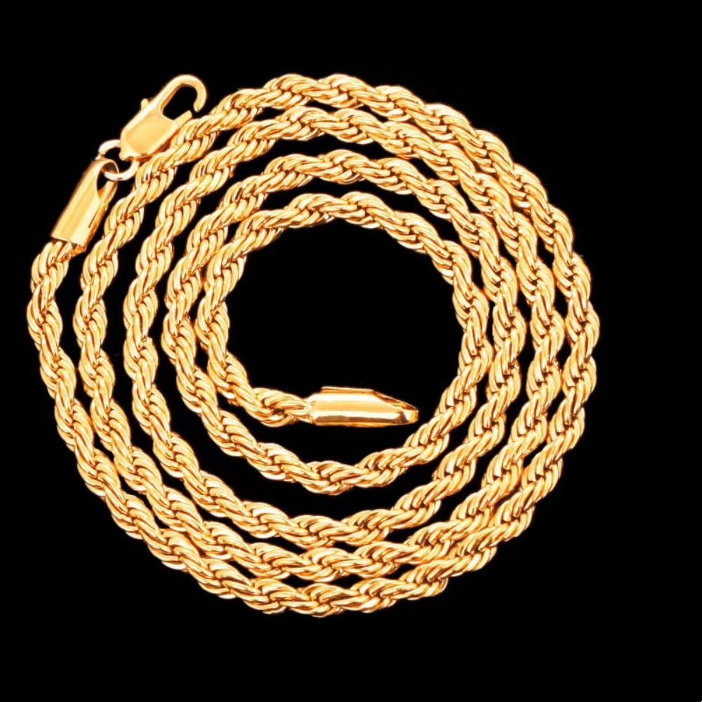 Magnifique collier en or 18 ca - Men'S Accessories Office avis et prix