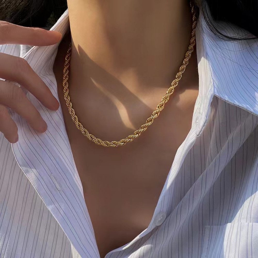 Magnifique collier en or 18 ca - Men'S Accessories Office avis et prix
