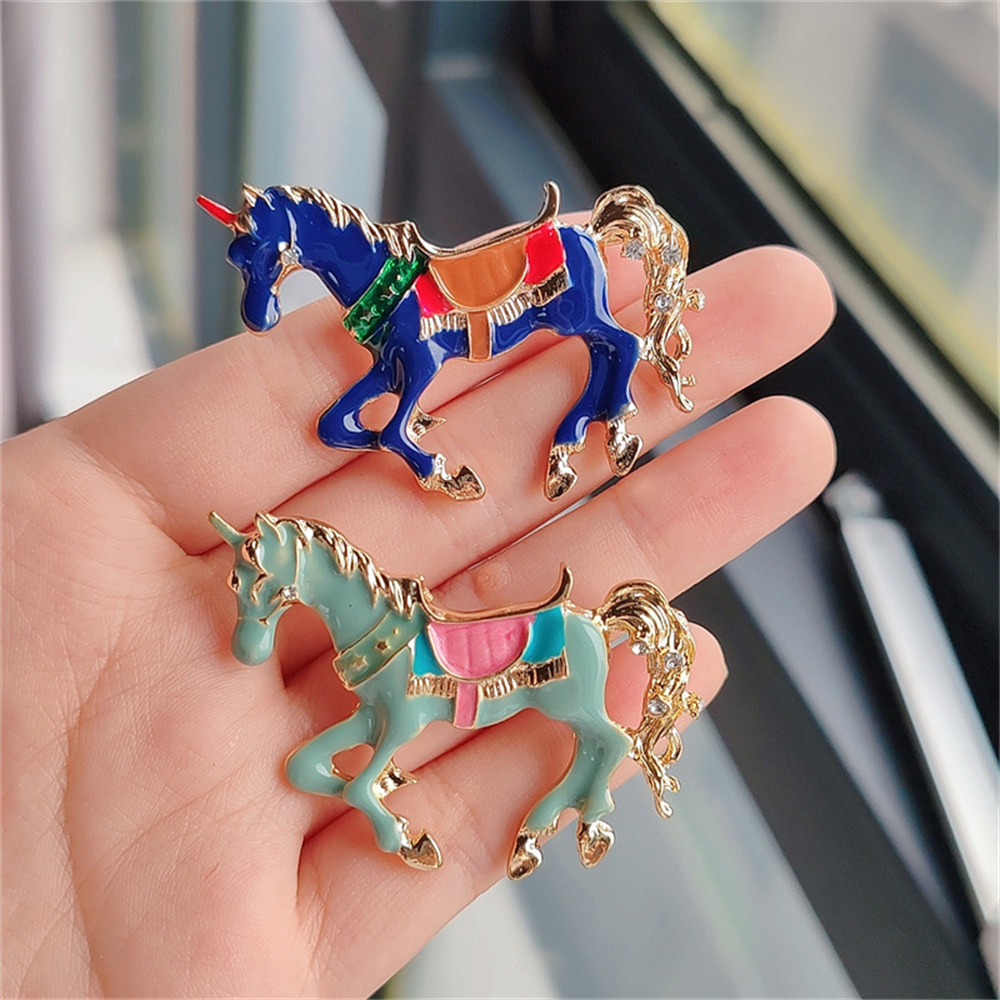Broches cheval en émail Vintag - Men Accessories Bouquet avis et prix