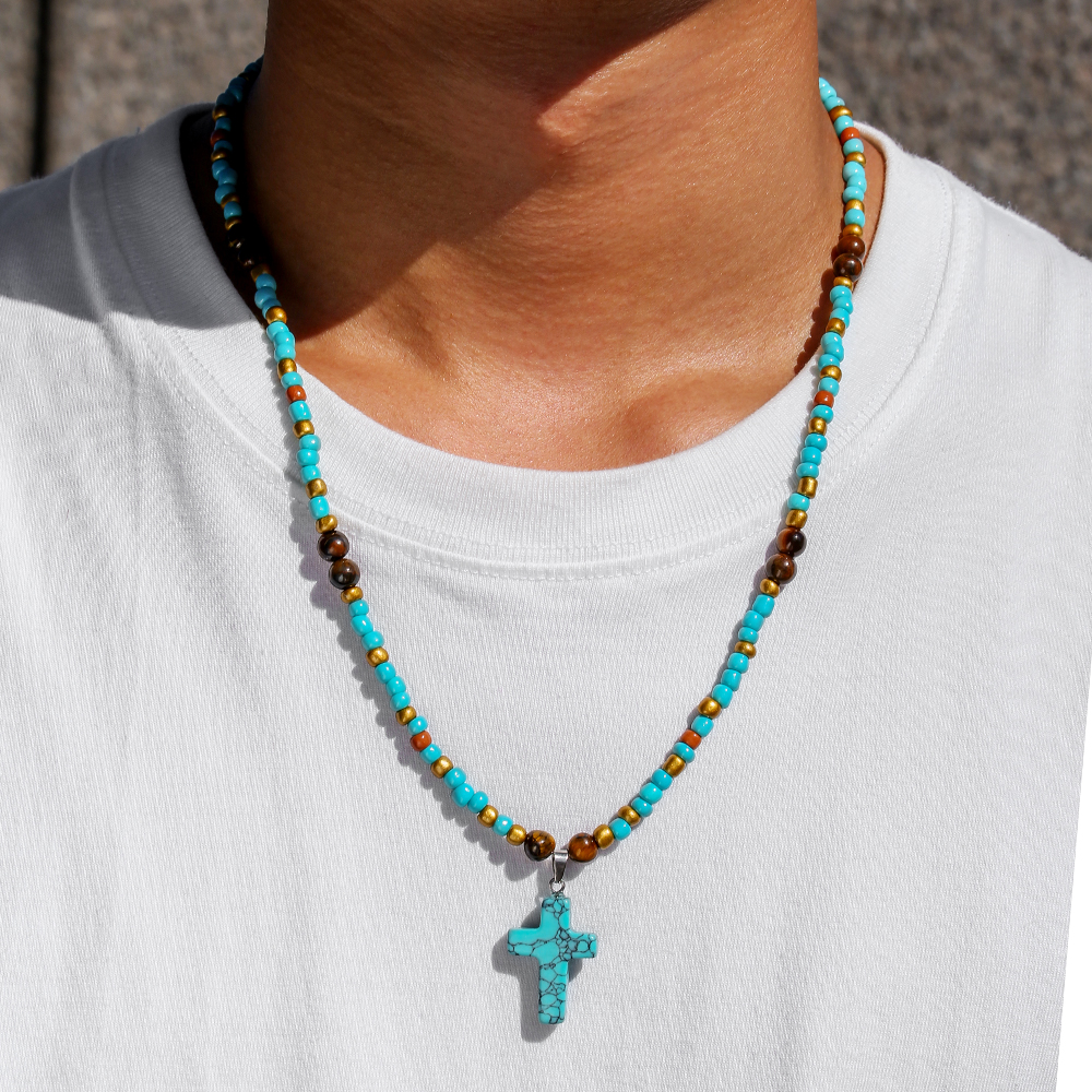 Collier ethnique INS avec pend - Men Accessories Ethnic avis et prix