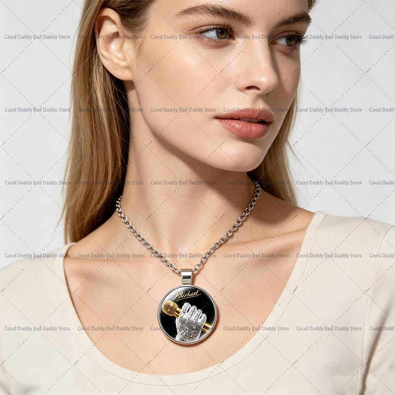 Collier The King of Pop MJ Mic - Men Accessories Jewelry avis et prix