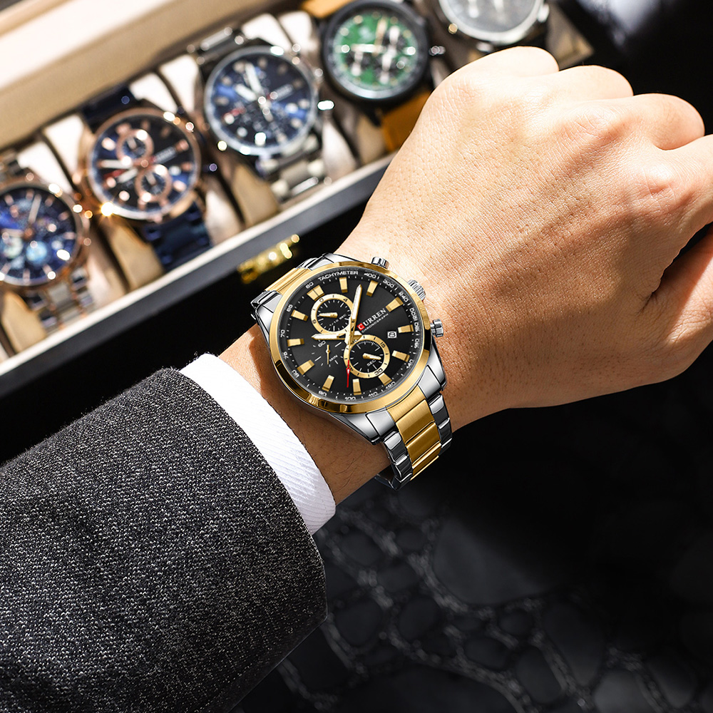 CURREN Casual Quartz Chrono Sp - Men Accessories Jewelry avis et prix