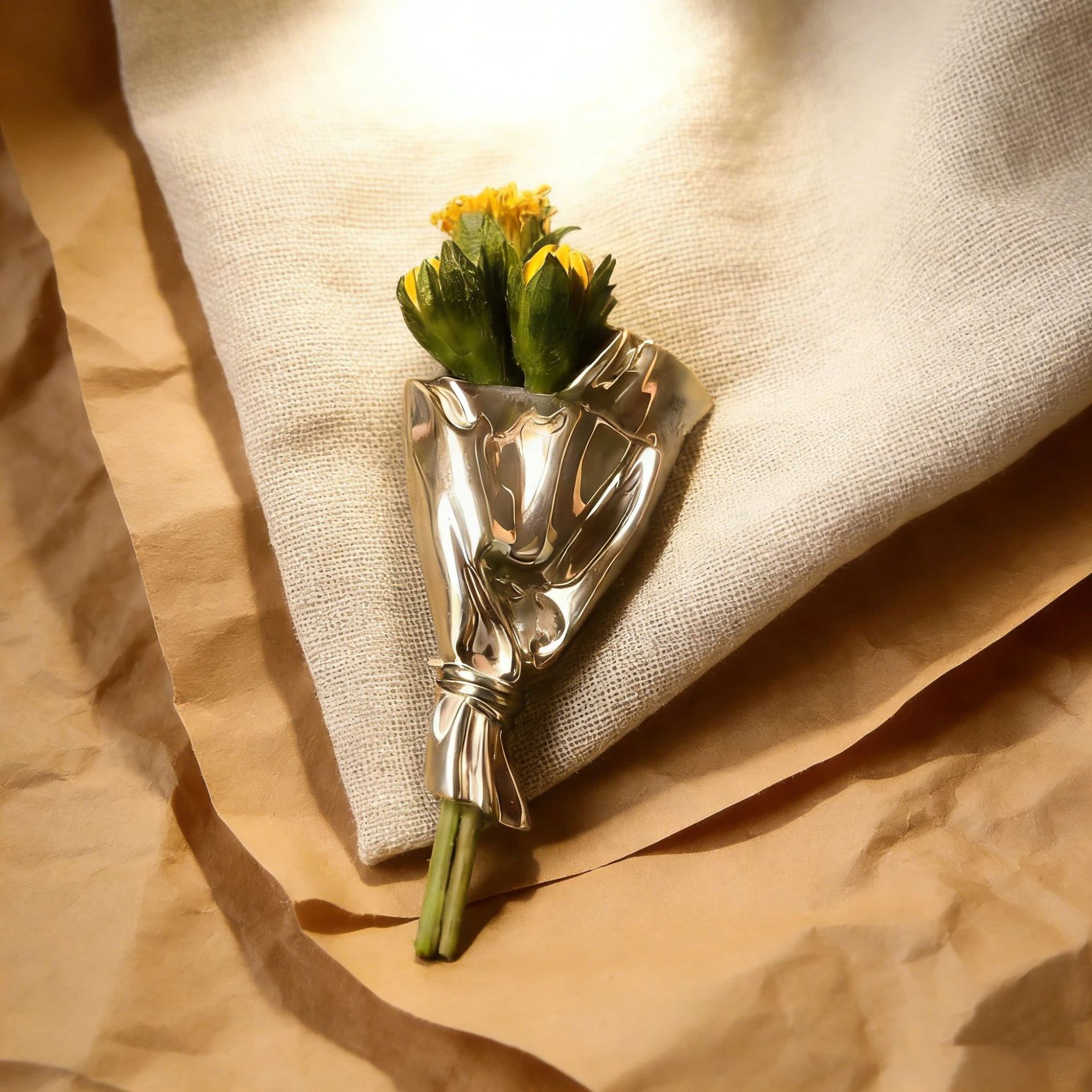 Broche créative DIY pour arran - Men Accessories Bouquet avis et prix
