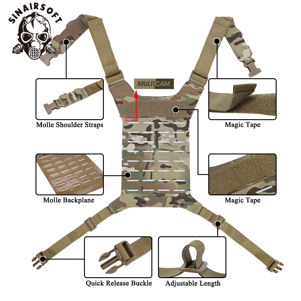 Plate-forme de poitrine tactiq - Men Accessories Mk avis et prix