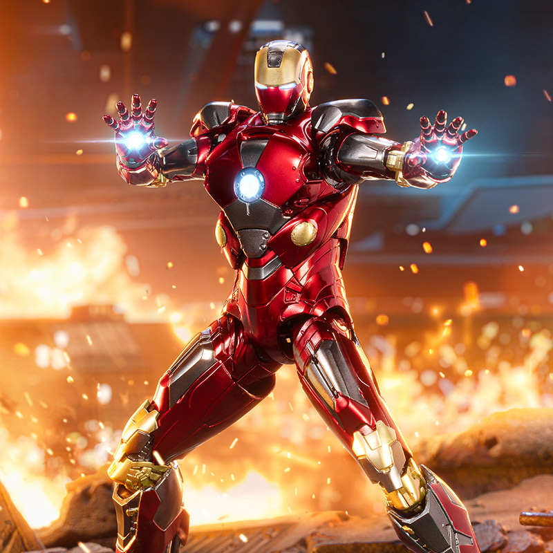 ZD Toys Les Avengers Iron Man  - Men Accessories Mk avis et prix
