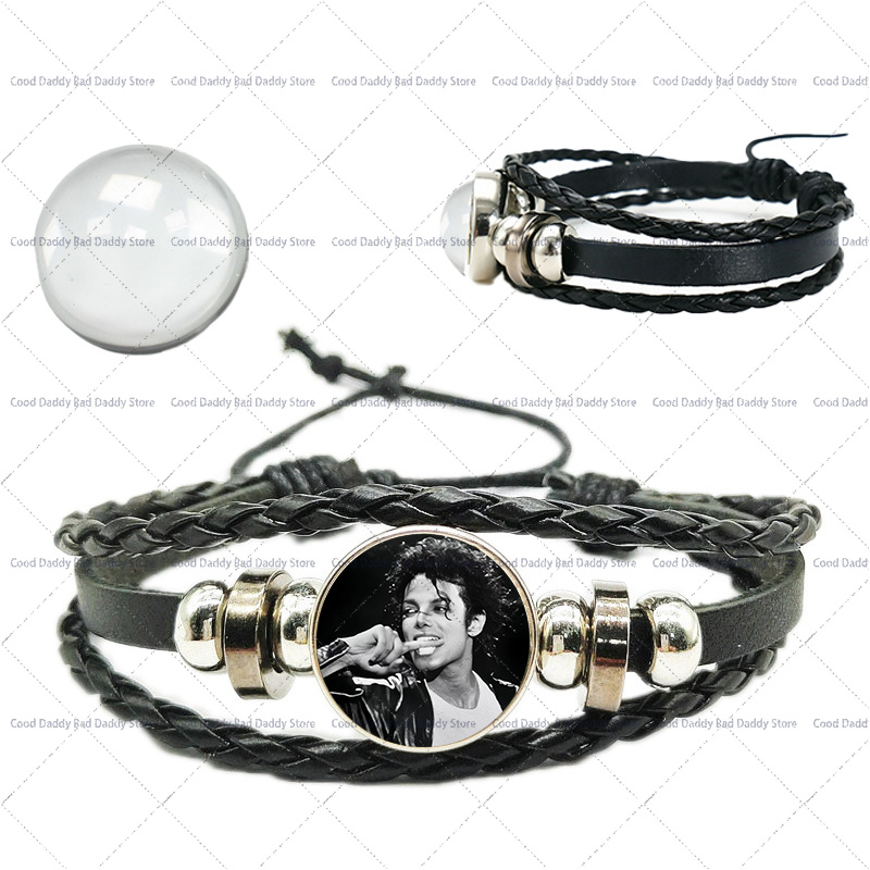 Bracelet tressé Michael Jackso - Men Accessories Jewelry avis et prix