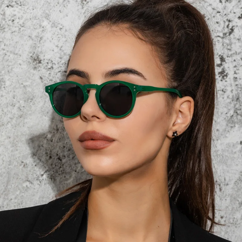Lunettes de soleil rondes vert - Men'S Accessories In The 90S avis et prix