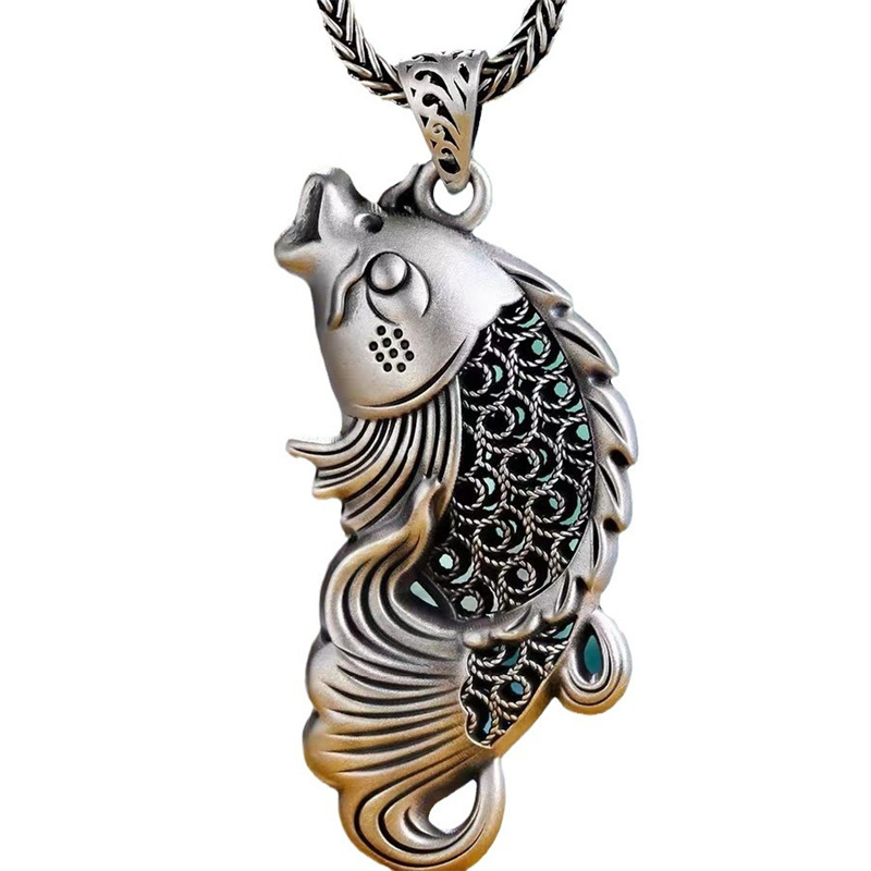 Pendentif Poisson Vintage en R - Men Accessories Ethnic avis et prix
