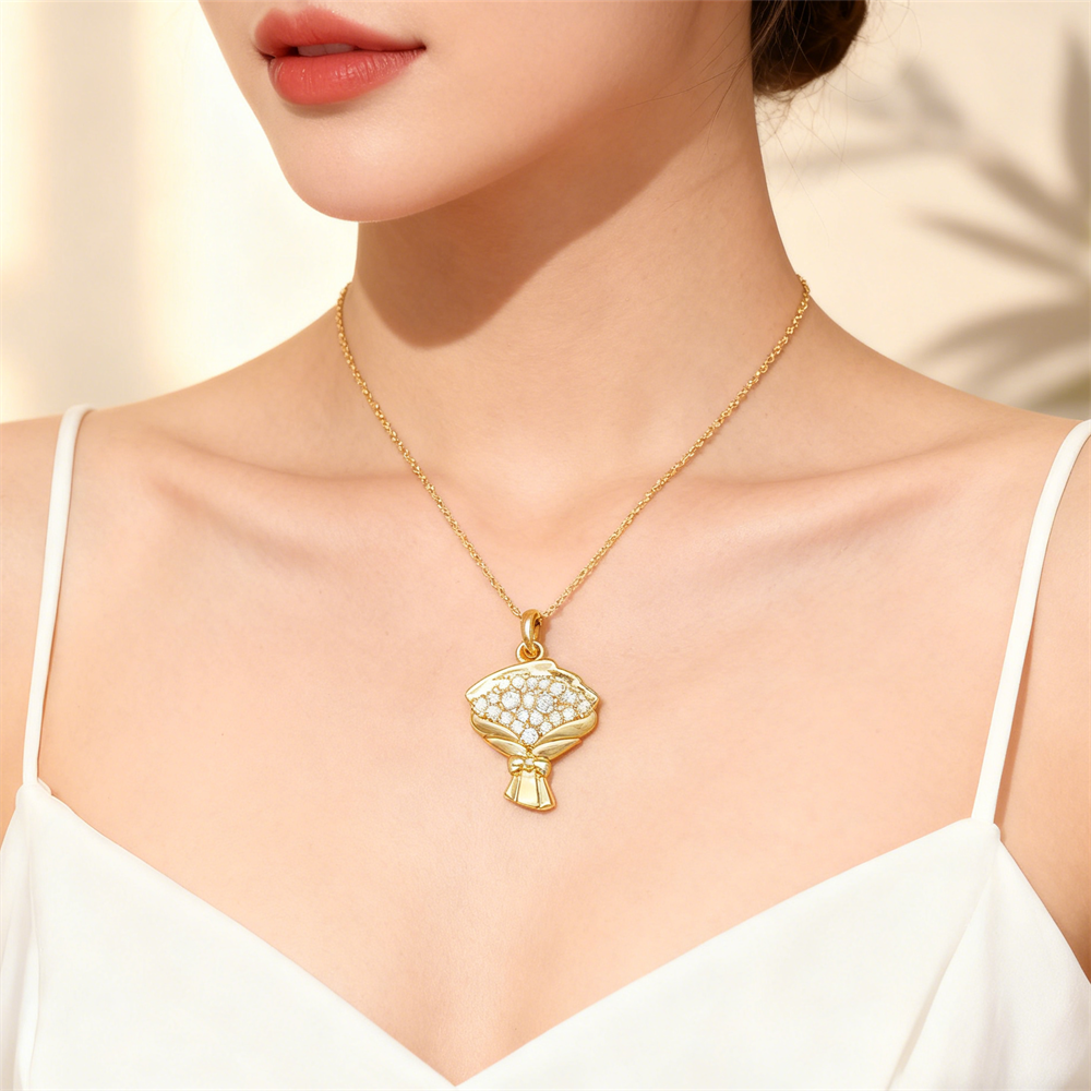 Pendentifs en laiton et Zircon - Men Accessories Bouquet avis et prix