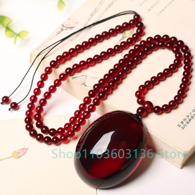 Collier pendentif en cire d'ab - Men Accessories Ethnic avis et prix