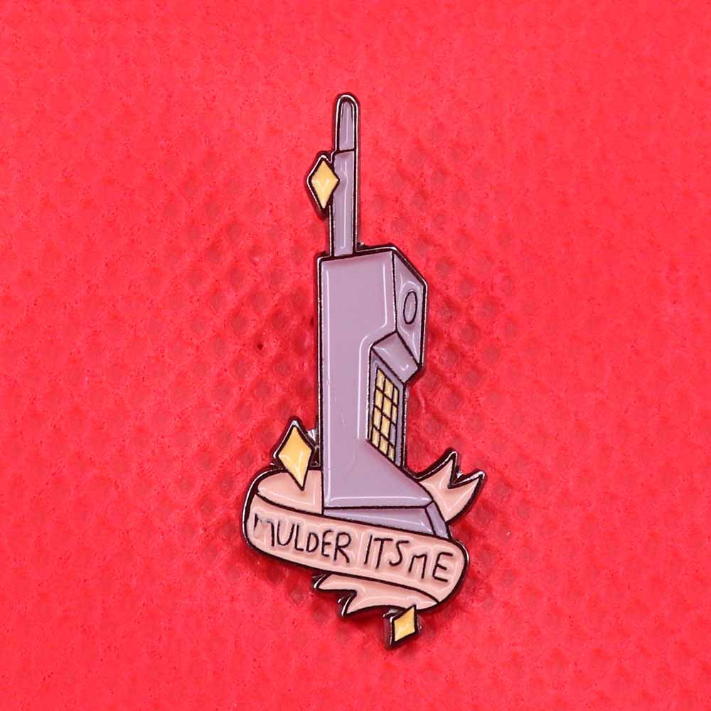 Mulder – broche vintage 90s en - Men'S Accessories In The 90S avis et prix