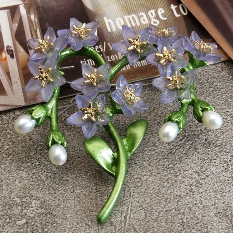 Broche de bouquet de perles vi - Men Accessories Bouquet avis et prix